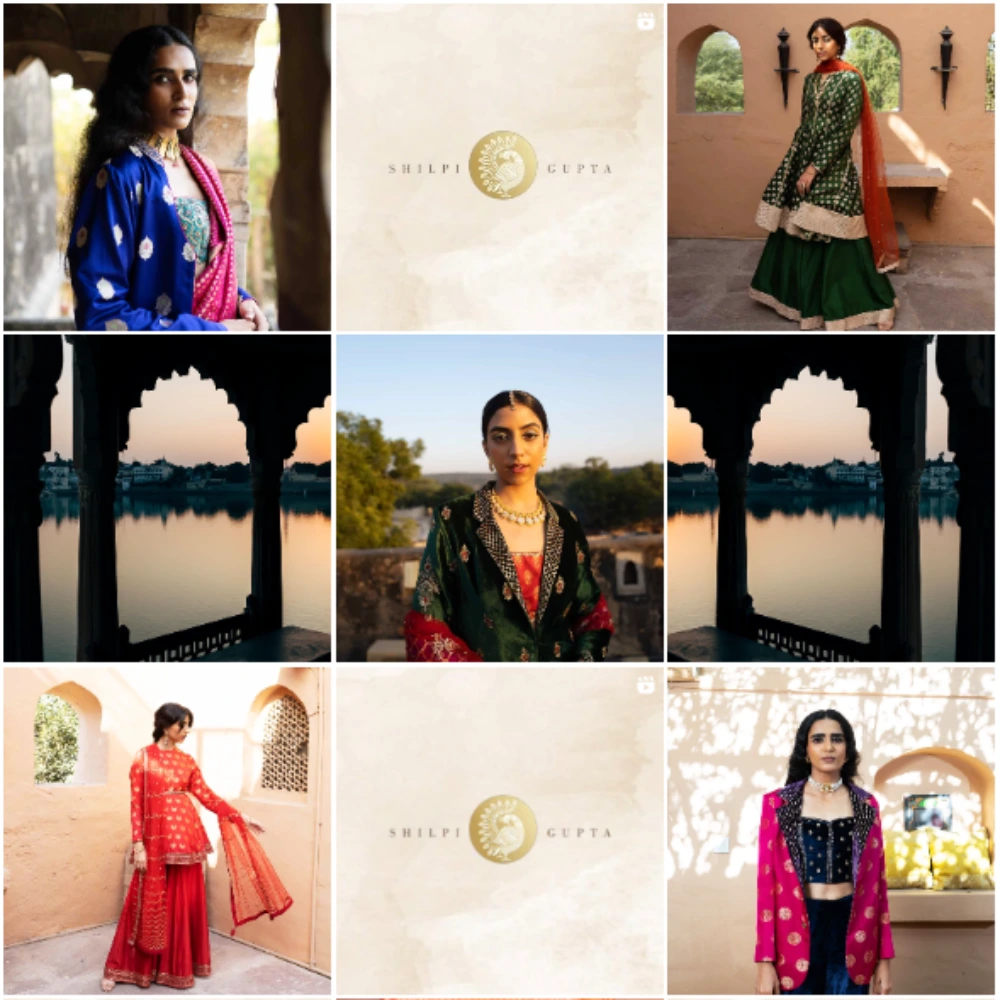 Shilpi Gupta Social Media | Luxury Fashion Brand
