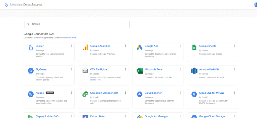 g3 2nd step in google looker studio
