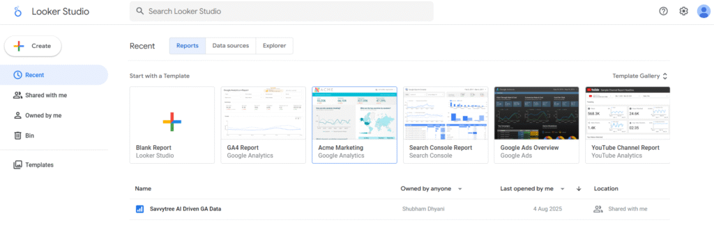 gls 1 Google Looker Studio